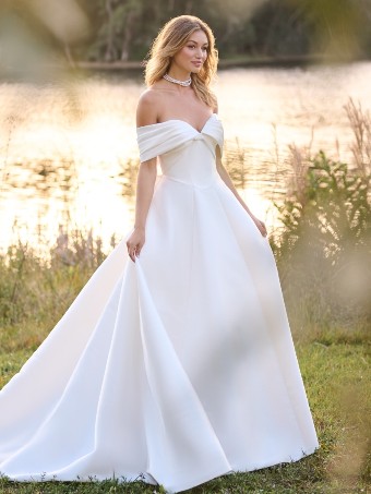 Maggie Sottero BROOKE 25RW846A01 #2 All Ivory (gown with Ivory Illusion) thumbnail