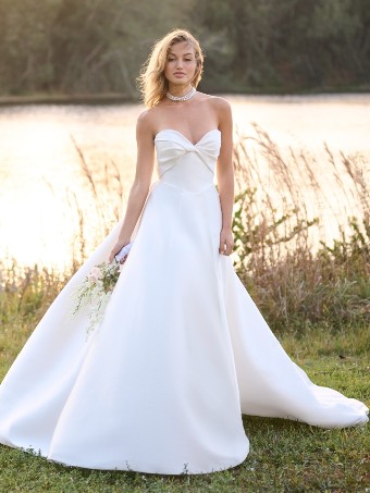 Maggie Sottero BROOKE 25RW846A01 #0 default All Ivory (gown with Ivory Illusion) thumbnail