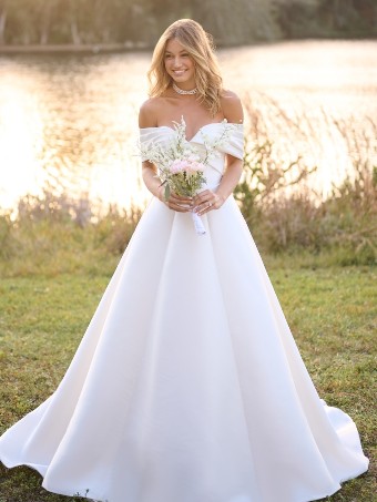 Maggie Sottero BROOKE 25RW846A01 #4 default All Ivory (gown with Ivory Illusion) thumbnail