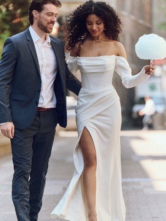 Maggie Sottero KAILANI 25RB343A01 #0 default Ivory (gown with Natural Illusion) thumbnail