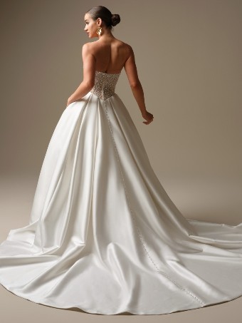 Sottero and Midgley DMARA 26SS401A01 #2 Ivory/Silver Accent thumbnail