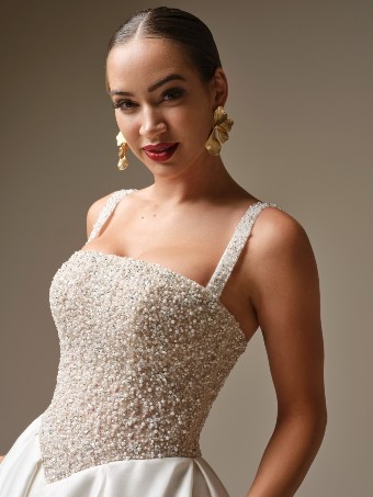 Sottero and Midgley DMARA 26SS401A01 #1 Ivory/Silver Accent thumbnail