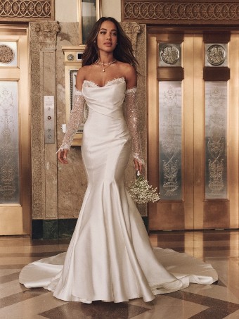 Maggie Sottero Leilani 24MS832A01 #2 default All Ivory (gown with Ivory Illusion) thumbnail