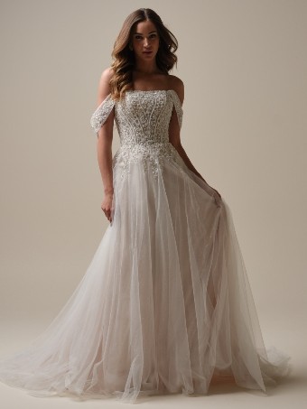 Maggie Sottero YVETTE 25RS340A01 #4 default Ivory/Pewter Accent over Blush (gown with Natural Illusion) thumbnail
