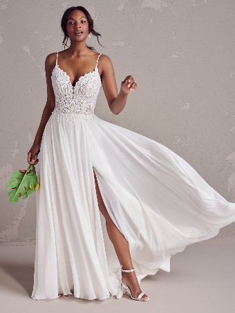 Maggie Sottero POPPY 24RS155A01 #3 Ivory (gown with Natural Illusion) thumbnail
