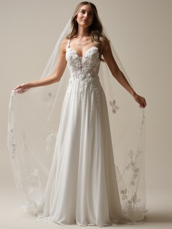 Maggie Sottero HUNTER 25MS357A01 #3 All Ivory (gown with Ivory Illusion) thumbnail