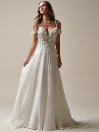 Maggie Sottero HUNTER 25MS357A01 #2 All Ivory (gown with Ivory Illusion) thumbnail