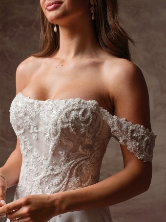 Maggie Sottero HAZEL F6RK109A01 #4 default All Ivory (gown with Ivory Illusion) thumbnail
