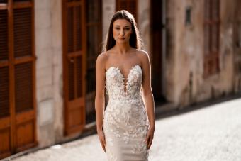 Allure Bridals E161 Zara #2 Champagne/Nude/Ivory thumbnail