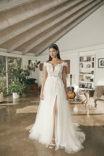 Casablanca Bridal BL387 #0 default Ivory/Nude/Ivory/Silver thumbnail