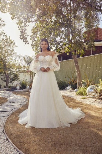 Casablanca Bridal BL410 #0 default Champagne/Nude/Silver thumbnail