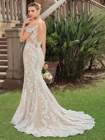 Casablanca Bridal 2324 Zola #1 Light Nude/Ivory/Ivory Ivory thumbnail