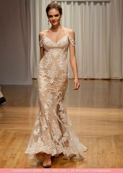 Casablanca Bridal 2324 Zola #3 default Light Nude/Ivory/Ivory Ivory thumbnail