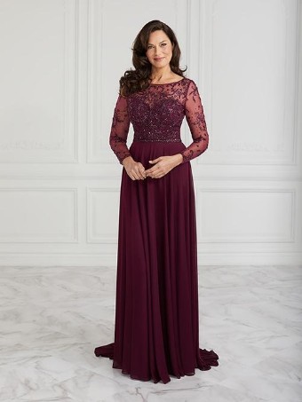 Christina Wu Elegance 17001 #0 default Burgundy thumbnail
