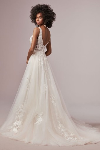 Maggie Sottero Raelynn 9RT827 #1 Ivory/Soft Blush/Pewter thumbnail