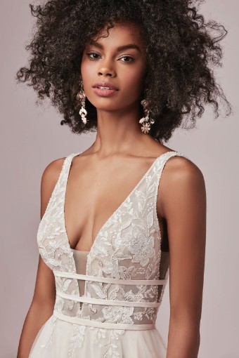 Maggie Sottero Raelynn 9RT827 #2 Ivory/Soft Blush/Pewter thumbnail
