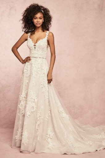 Maggie Sottero Courtney 9RC052 #0 default Ivory over Light Gold thumbnail
