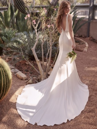 Maggie Sottero JAKAYLA 22RN910A01 #3 Ivory (gown with Natural Illusion) thumbnail