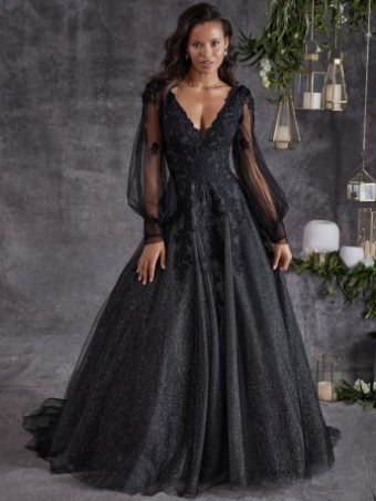 Maggie Sottero Alexandria 23RS061A01 #0 default All Black thumbnail