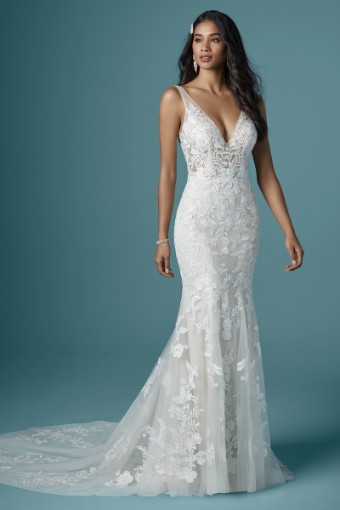 Maggie Sottero Greenley 20MT284 #0 default All Ivory Ivory (gown with Nude Illusion) thumbnail
