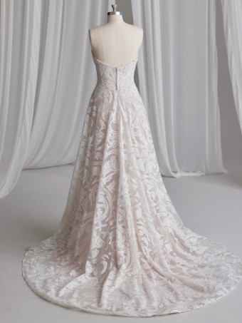 Maggie Sottero PENNY 23MB716A01 #5 Ivory over Blush (gown with Natural Illusion) thumbnail