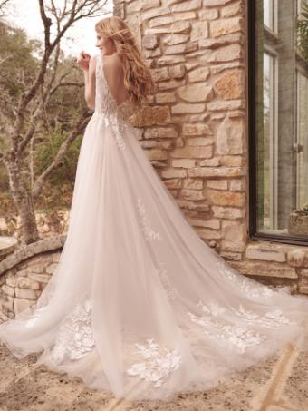 Maggie Sottero Stephanie Lynette 22RS909B01 #4 Ivory over Soft Nude (gown with Natural Illusion) thumbnail