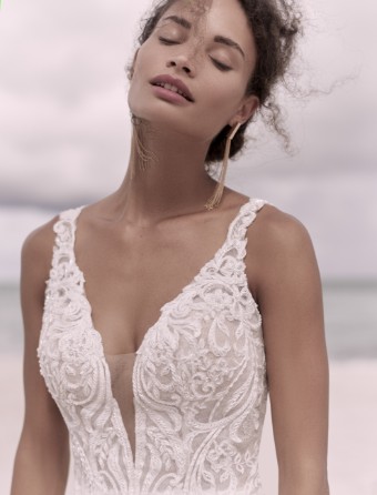 Maggie Sottero Hamilton 21SS355A02 #3 default Ivory/Pewter Accent thumbnail