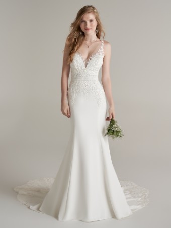 Maggie Sottero Betty Lynette 22RT969B01 #0 default Ivory (gown with Natural Illusion) thumbnail