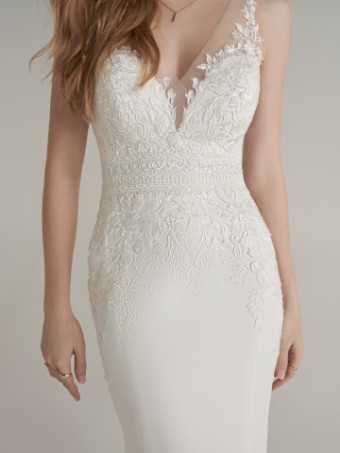 Maggie Sottero Betty Lynette 22RT969B01 #2 Ivory (gown with Natural Illusion) thumbnail
