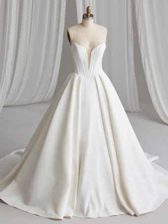 Maggie Sottero DERRICK 23MS723A01 #3 Ivory (gown with Natural Illusion) thumbnail