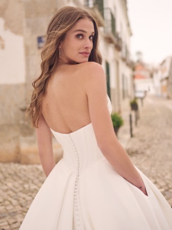 Maggie Sottero DERRICK 23MS723A01 #2 Ivory (gown with Natural Illusion) thumbnail