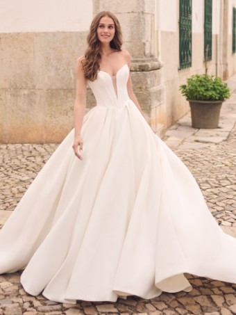 Maggie Sottero DERRICK 23MS723A01 #0 default Ivory (gown with Natural Illusion) thumbnail