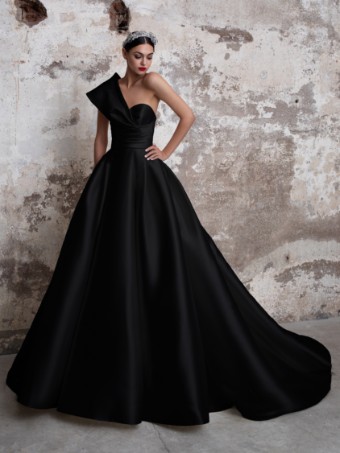 Pronovias TOURMALINE #0 default Black Mikado thumbnail
