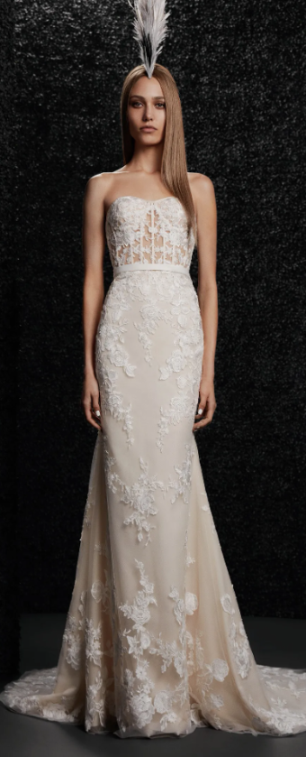 Vera Wang Bride Hortense VW122AV5.748 #0 default Nude Sheer thumbnail
