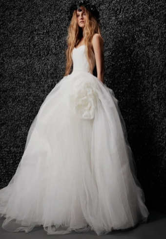 Vera Wang Bride Alizee VW122AB1.665 #0 default Off White thumbnail