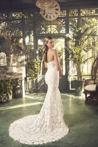 Casablanca Bridal 2481C #1 Diamond White/Nude/Ivory/Silver thumbnail
