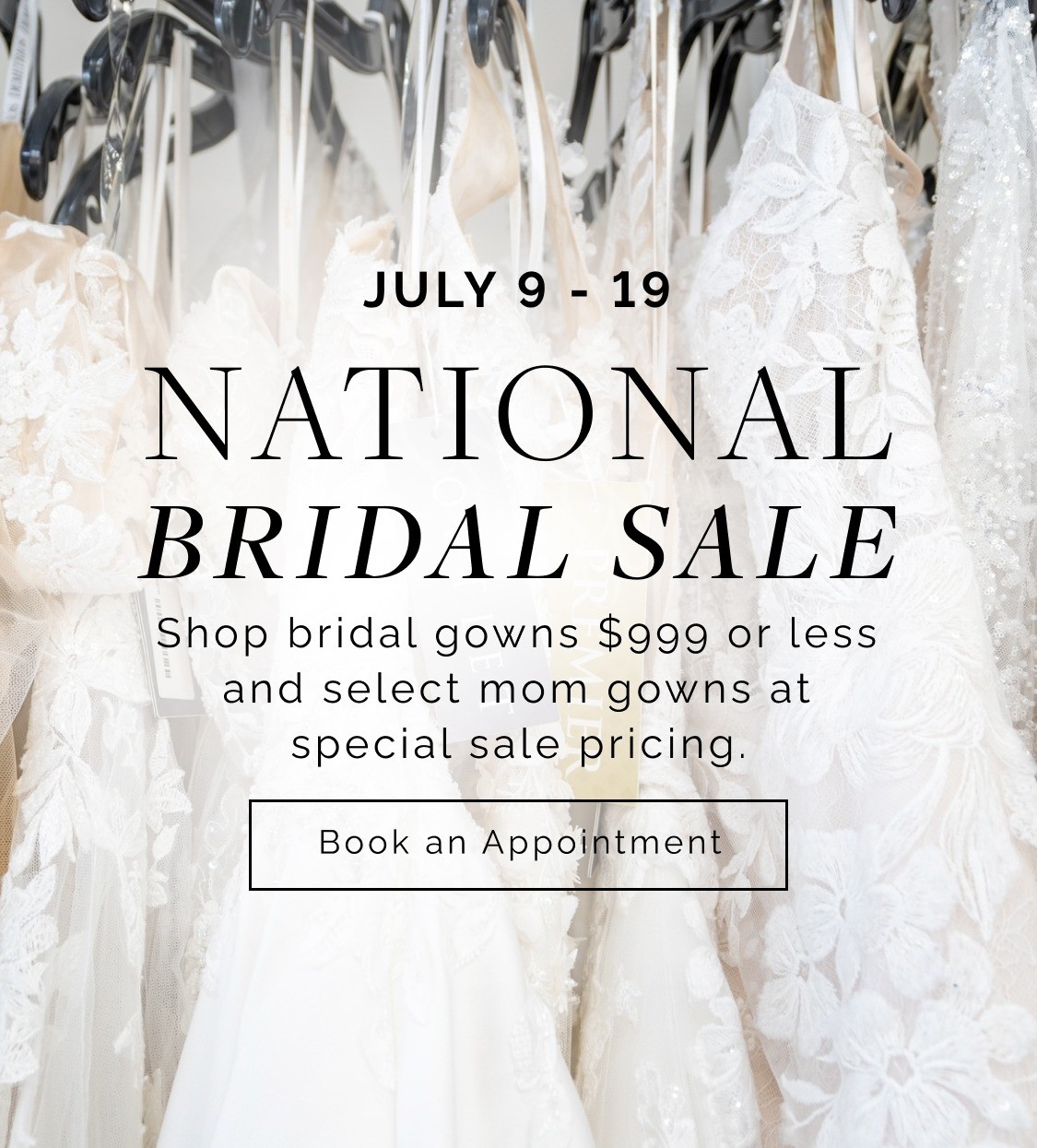 national bridal sale for outlet site 2026